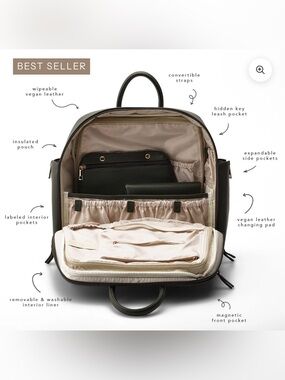 THE AYLA DIAPER BAG